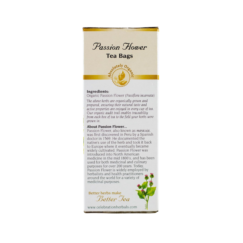 Celebration Herbals, Passion Flower, 24 Tea Bags