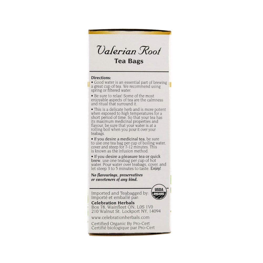 Celebration Herbals, Valerian Root, 24 Tea Bags