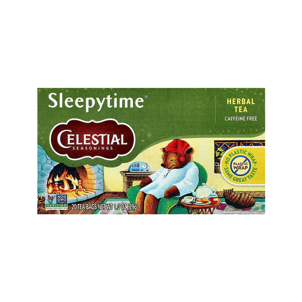 Celestial Seasonings, Herbal Tea, Sleepytime, Caffeine Free, 20 Tea Bags, 1 oz (29 g)