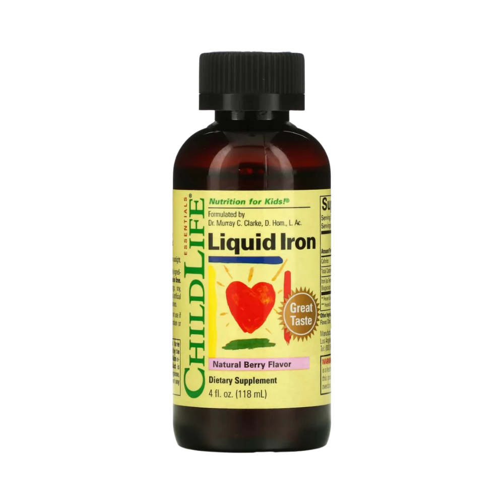 ChildLife Essentials, Liquid Iron, Natural Berry, 4 fl oz