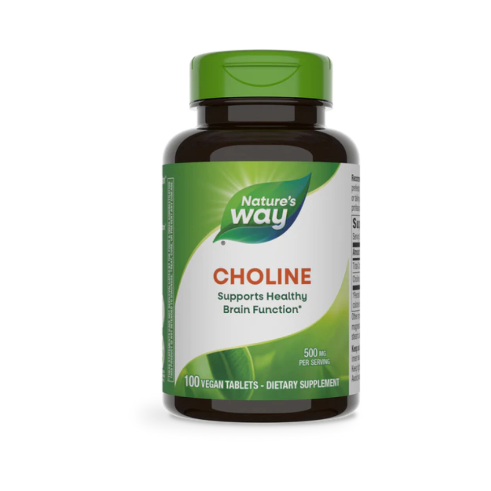 Nature's Way, Choline, 100 vegan tablets