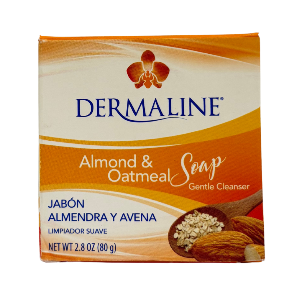 Dermaline, Almond & Oatmeal Soap 2.8oz
