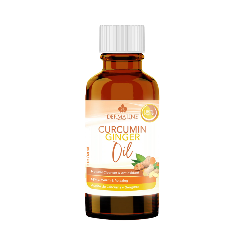 Dermaline, Curcumin & Ginger Oil, 2oz (60 ml)