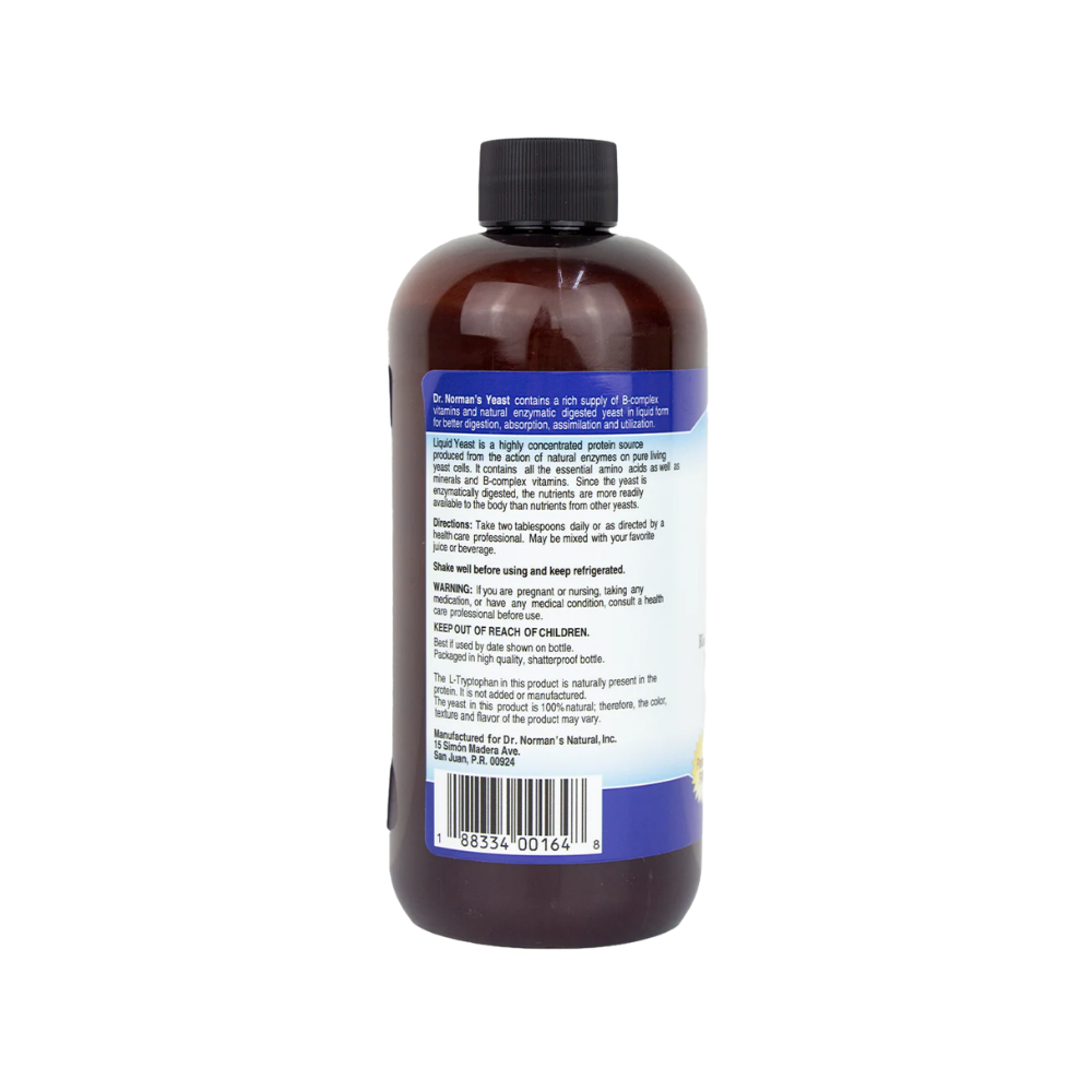 Dr.Norman’s, Enzymatic YEAST, 16 fl. oz. (480mL)