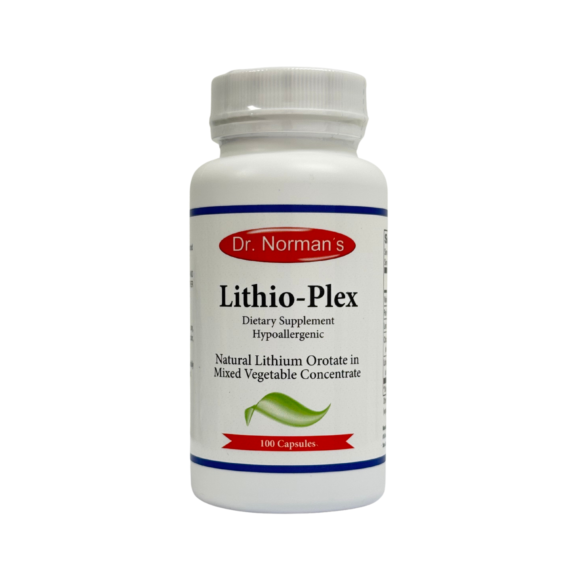 Dr.Norman’s, Lithio-plex, 100 capsules