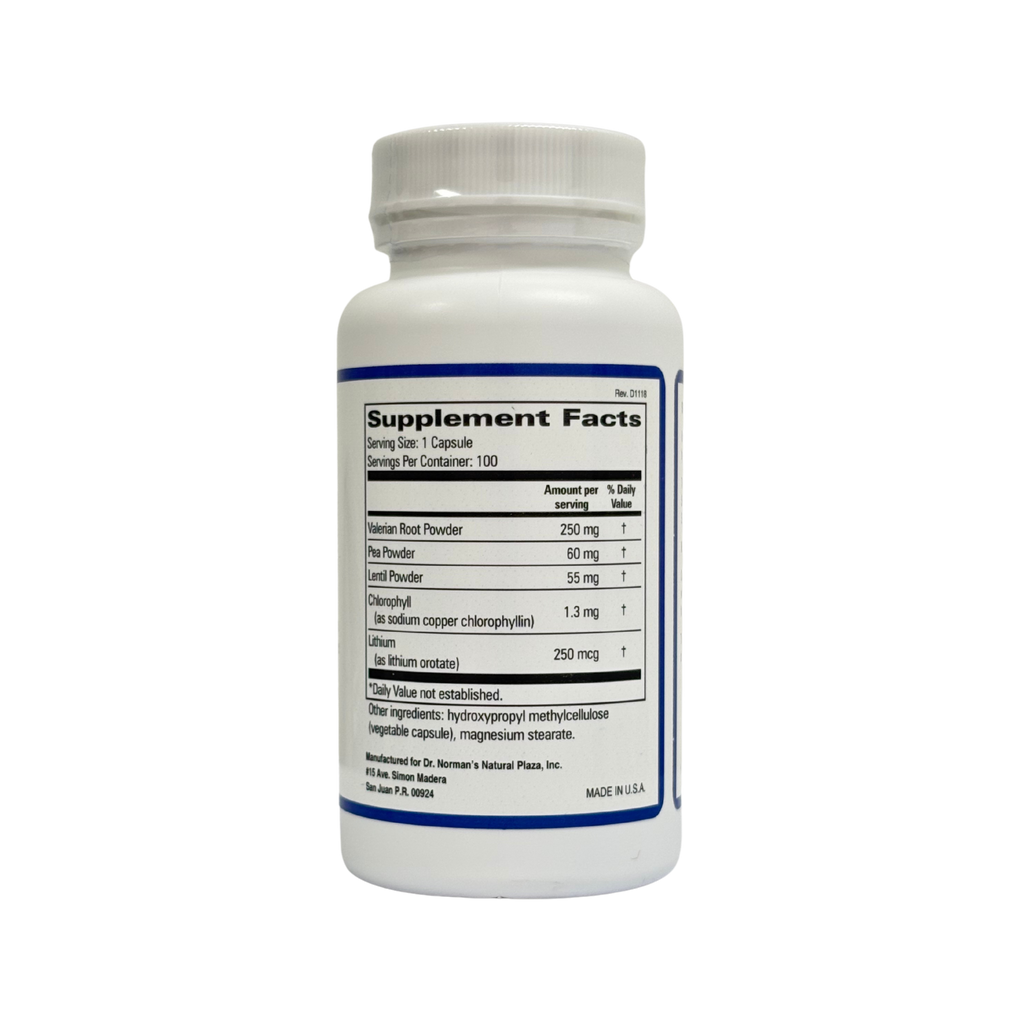 Dr.Norman’s, Lithio-plex, 100 capsules