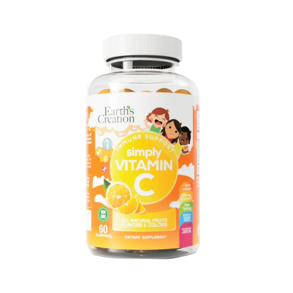Earth's Creation, Kids Vitamin C, 60 gummies