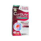 Earth’s Creation, Liver Care with CurQLife, 60 capsules
