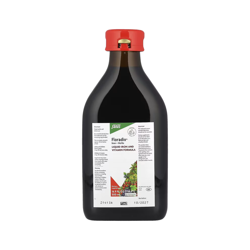 Floradix, Iron + Herbs, 16.9 fl oz (500ml)