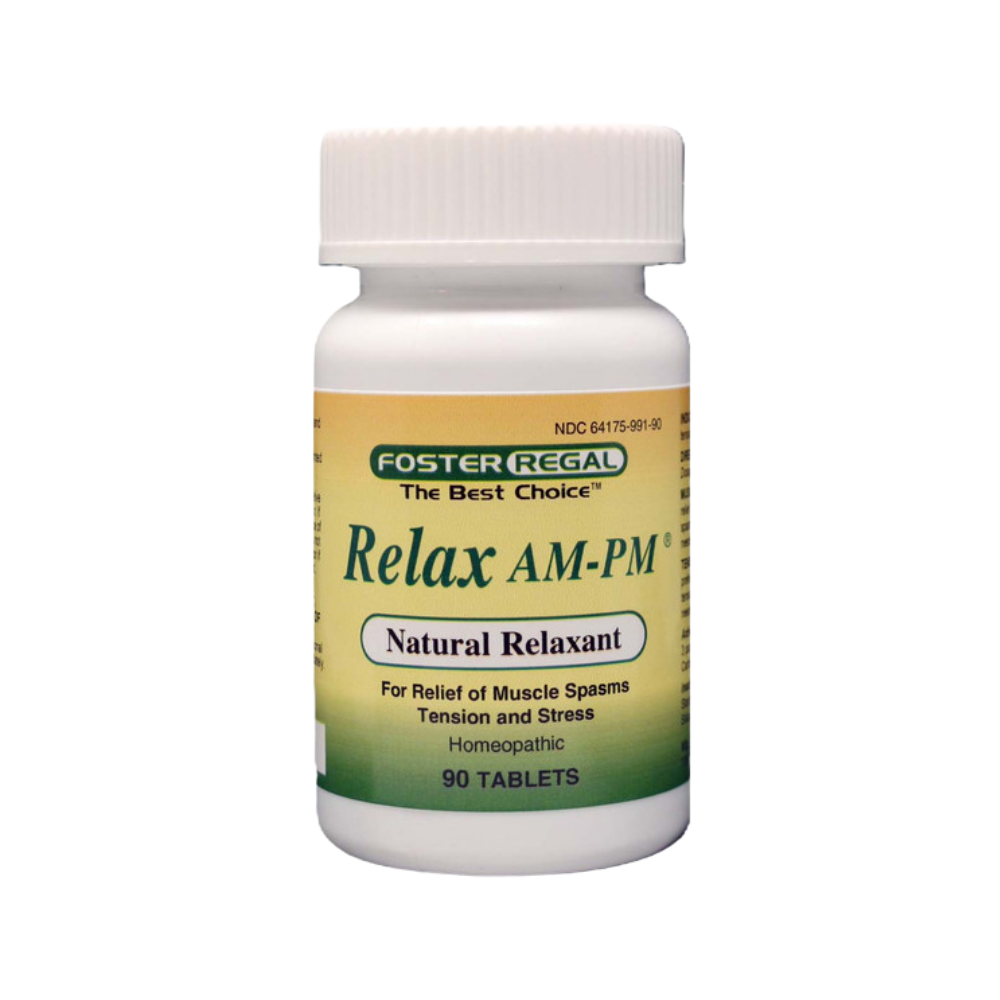 Foster Regal, Relax AM/PM, Natural Relaxant, 60 Tablets