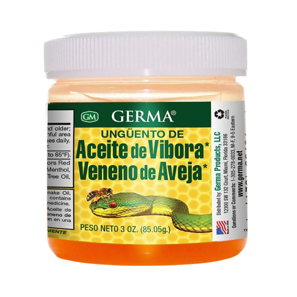 Germa Snake Oil and Bee Venom, Analgesic Ointment, 3oz