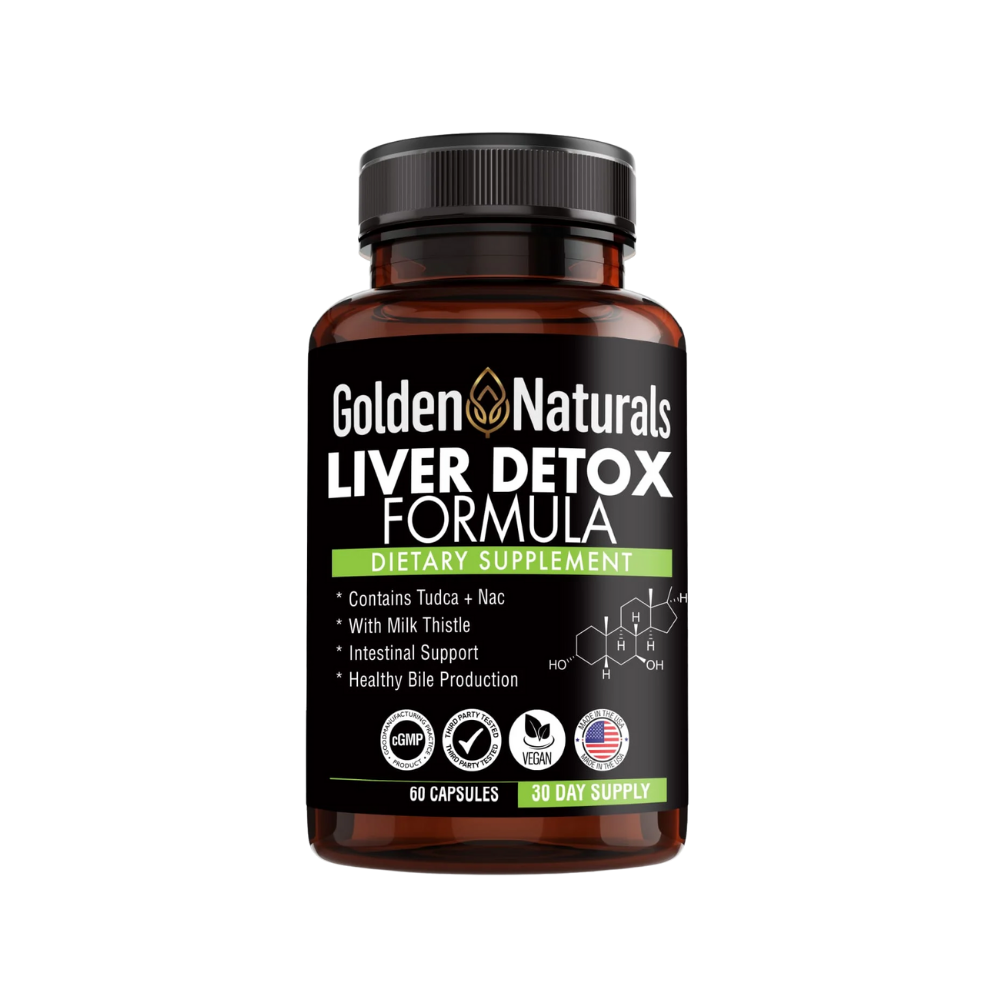 Golden Naturals, Liver Detox Formula, 60 Capsules