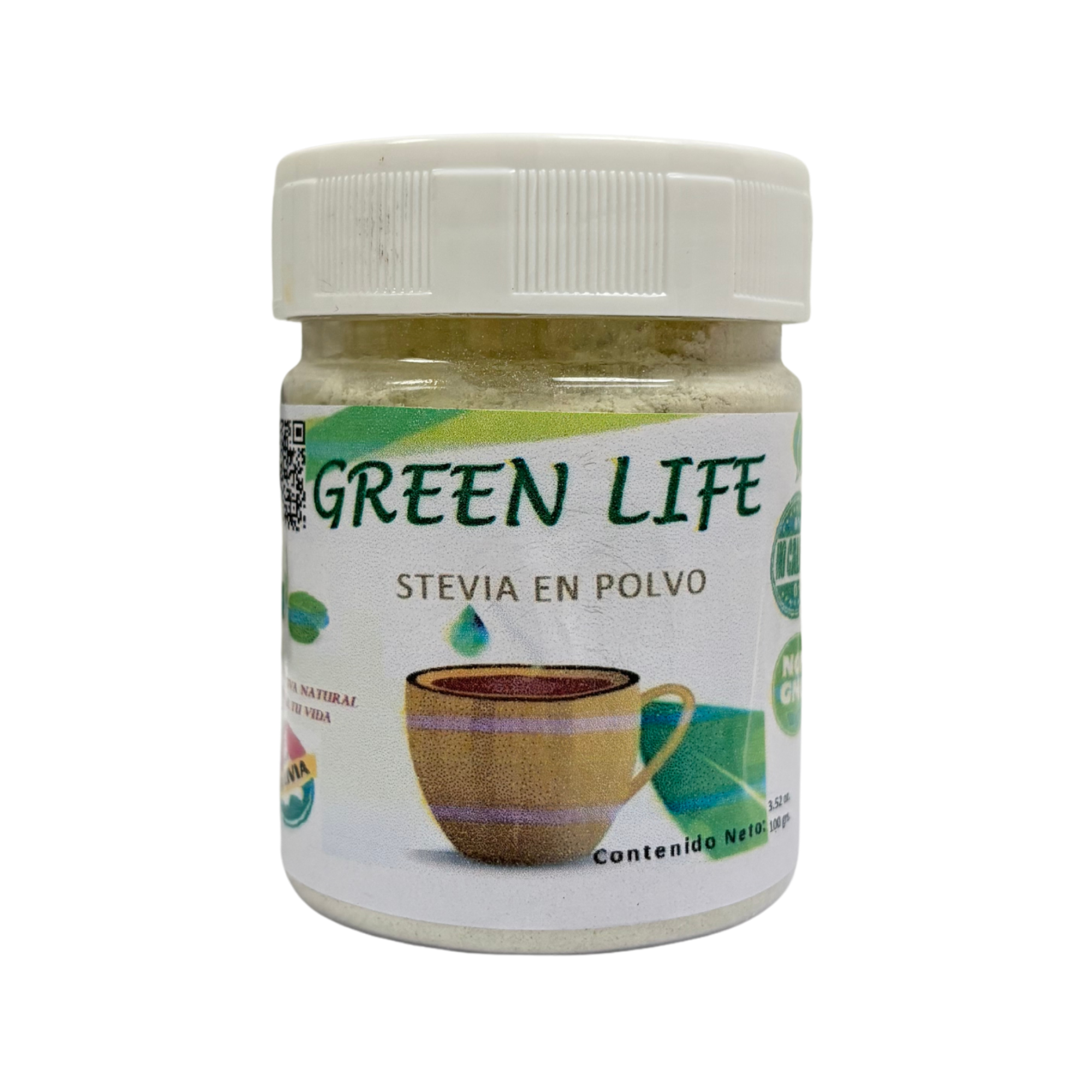Green Life Stevia, 3.52oz (100g)