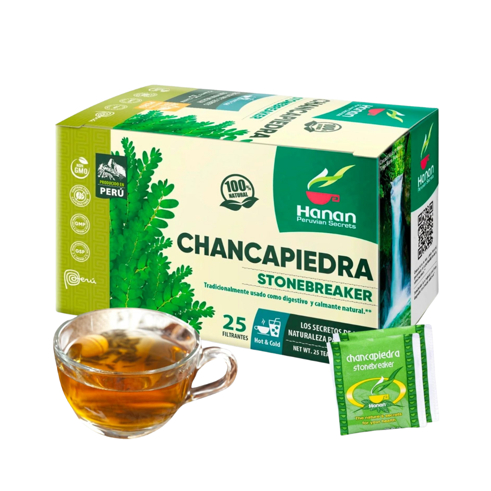 Hanan Peruvian Secrets, Chanca Piedra / Stonebraker Tea, 25 Teabags
