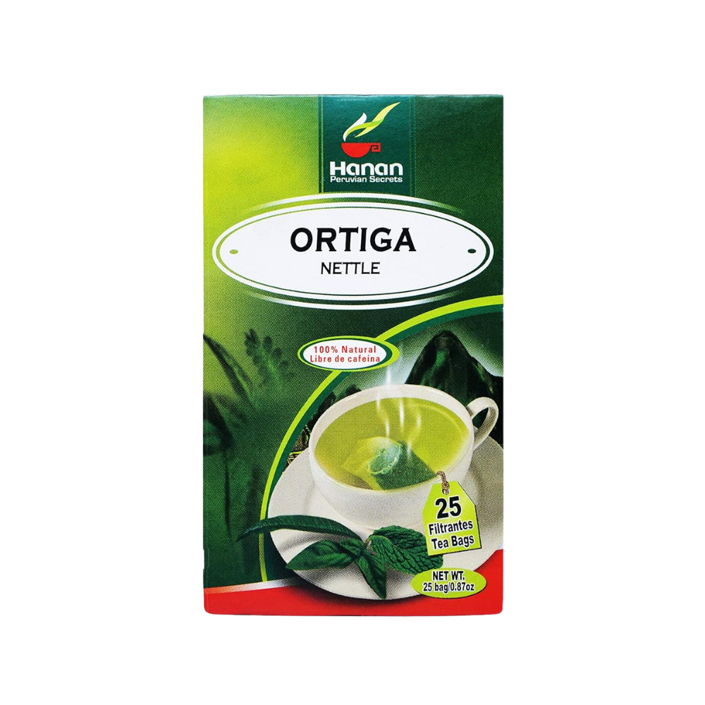 Hanan Peruvian Secrets, Ortiga/Nettle, 25 Tea Bags 0.87oz