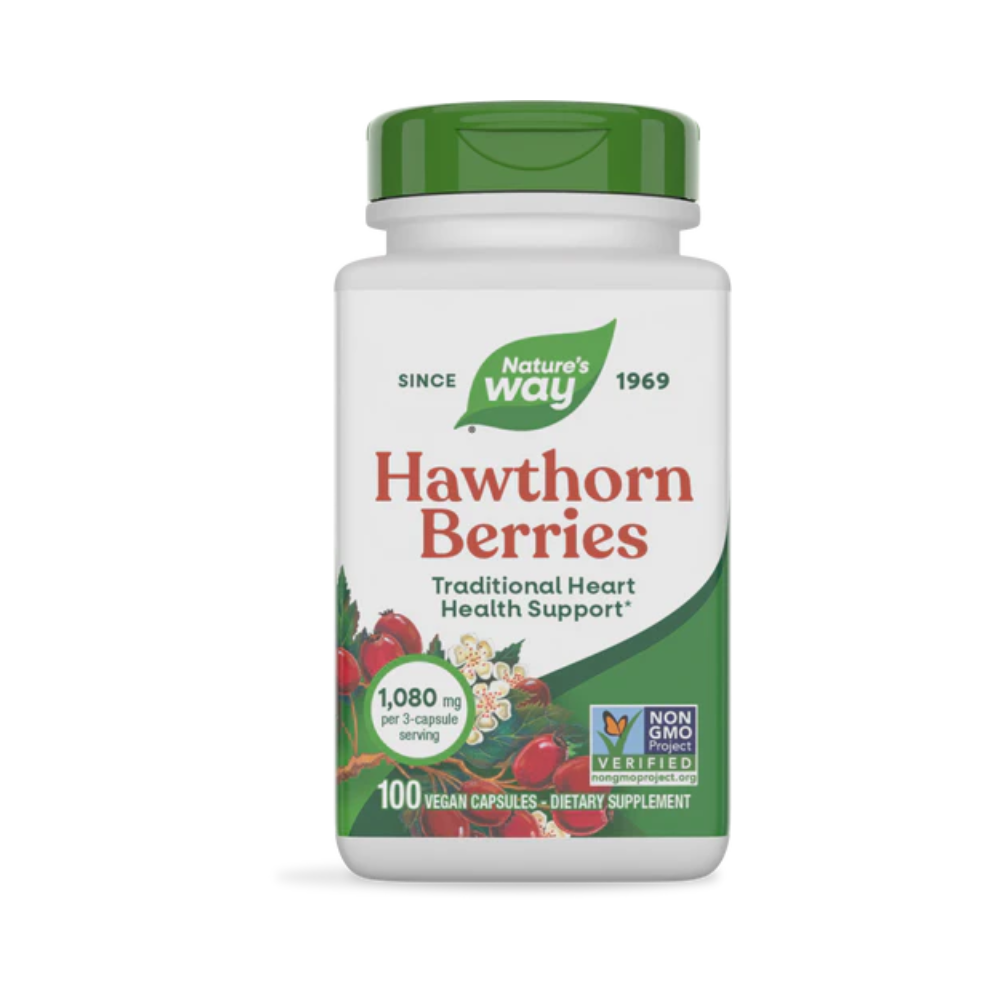 Hawthorn Berries- 100 vegan capsules
