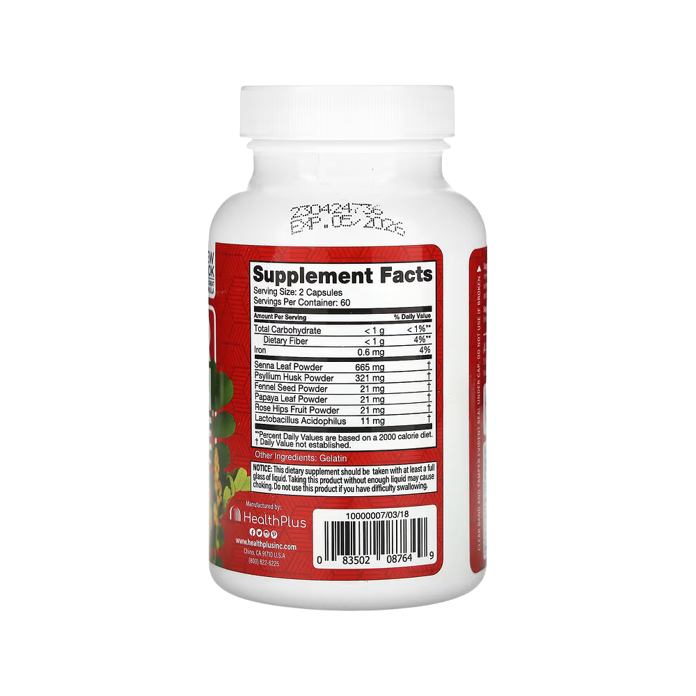 Health Plus, Super Colon Cleanse, 120 Capsules