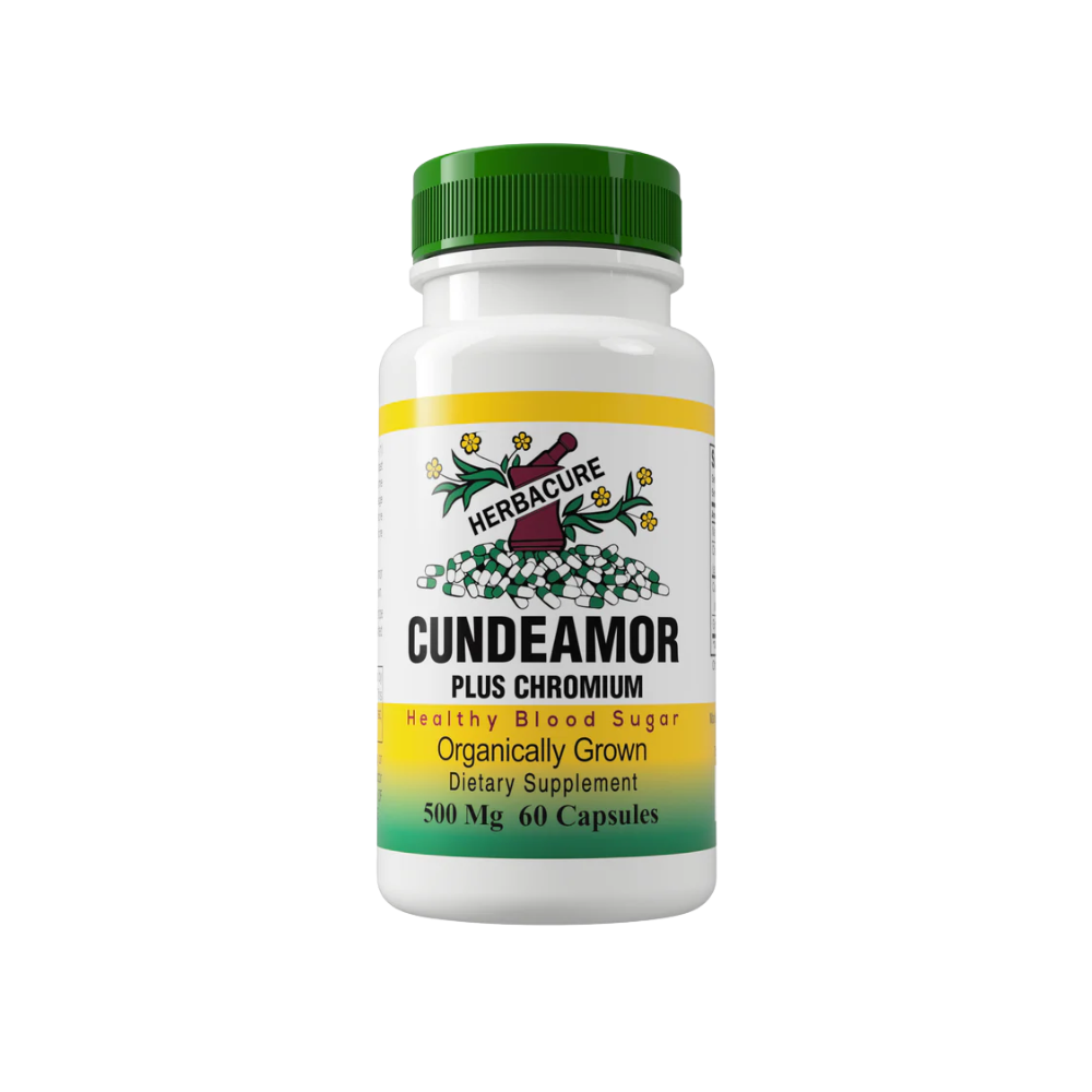 Herbacure, Cundeamor plus Chromium, 60 capsules