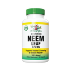 Herbacure, Neem Leaf 475mg, 100 capsules