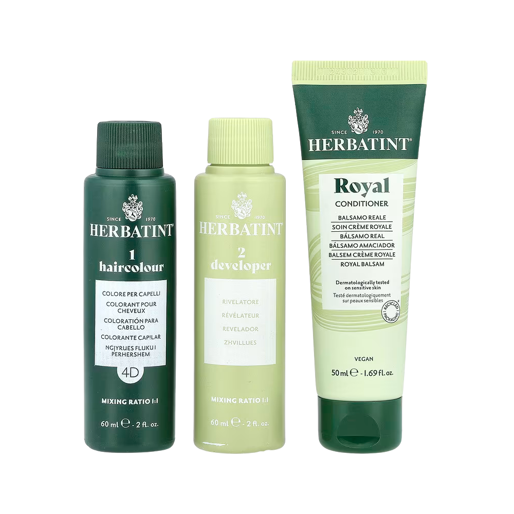 Herbatint, Permanent Haircolor Gel, 4D, Golden Chestnut, 5.75 fl oz (170 ml)