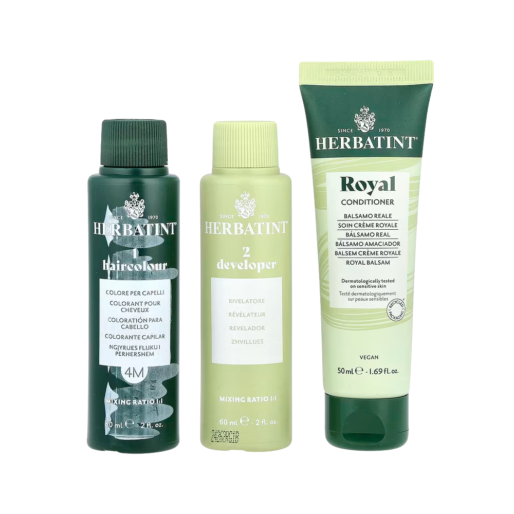 Herbatint, Permanent Haircolor Gel, 4M Mahogany Chestnut, 5.75 fl oz (170 ml)