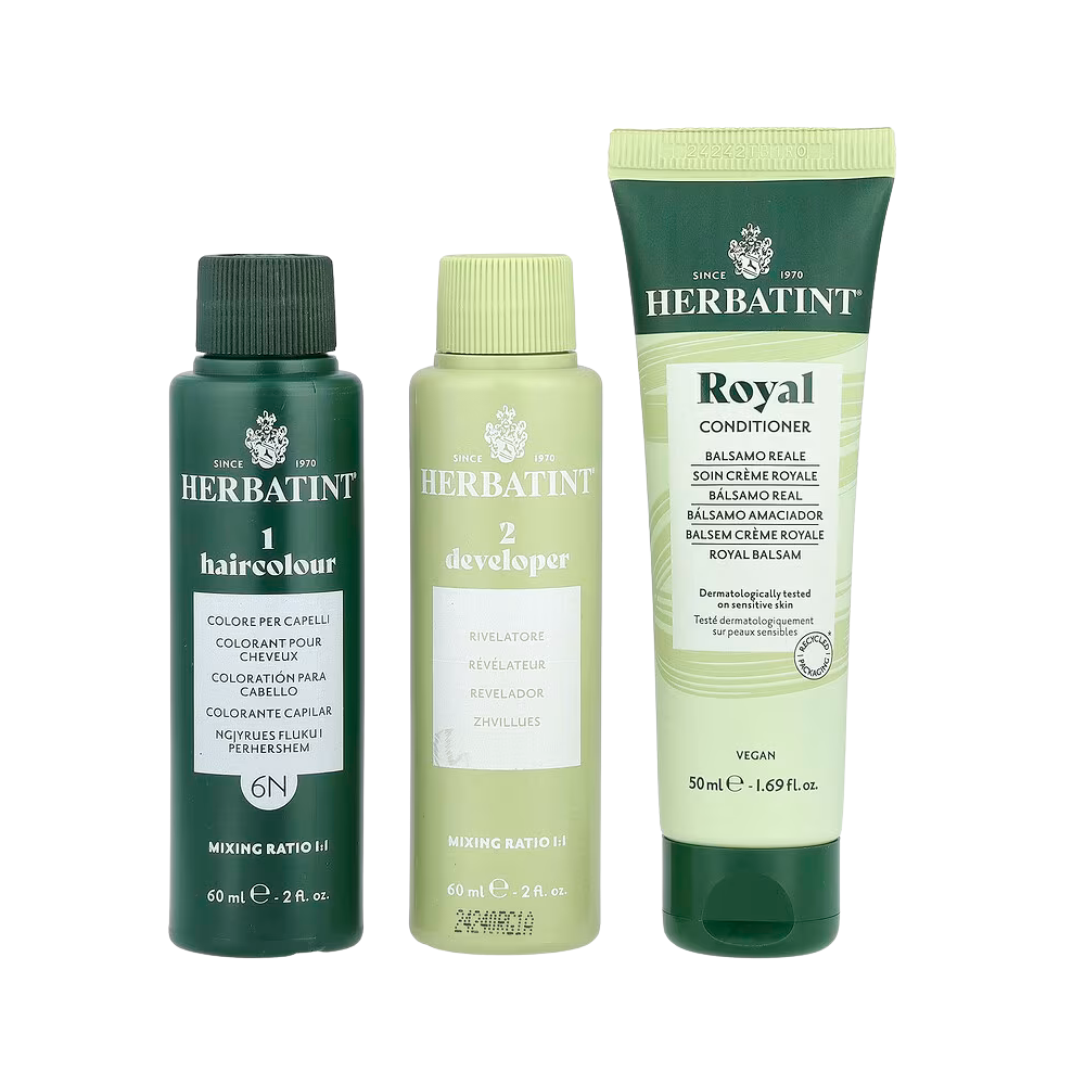 Herbatint, Permanent Haircolor Gel, 6N Dark Blonde, 5.75 fl oz (170 ml)