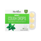 Herbion Naturals, Mint Cough Drops, 18 Drops