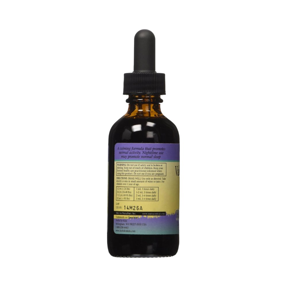 Herbs for Kids, Valerian Super Calm, 2oz (59 ml)