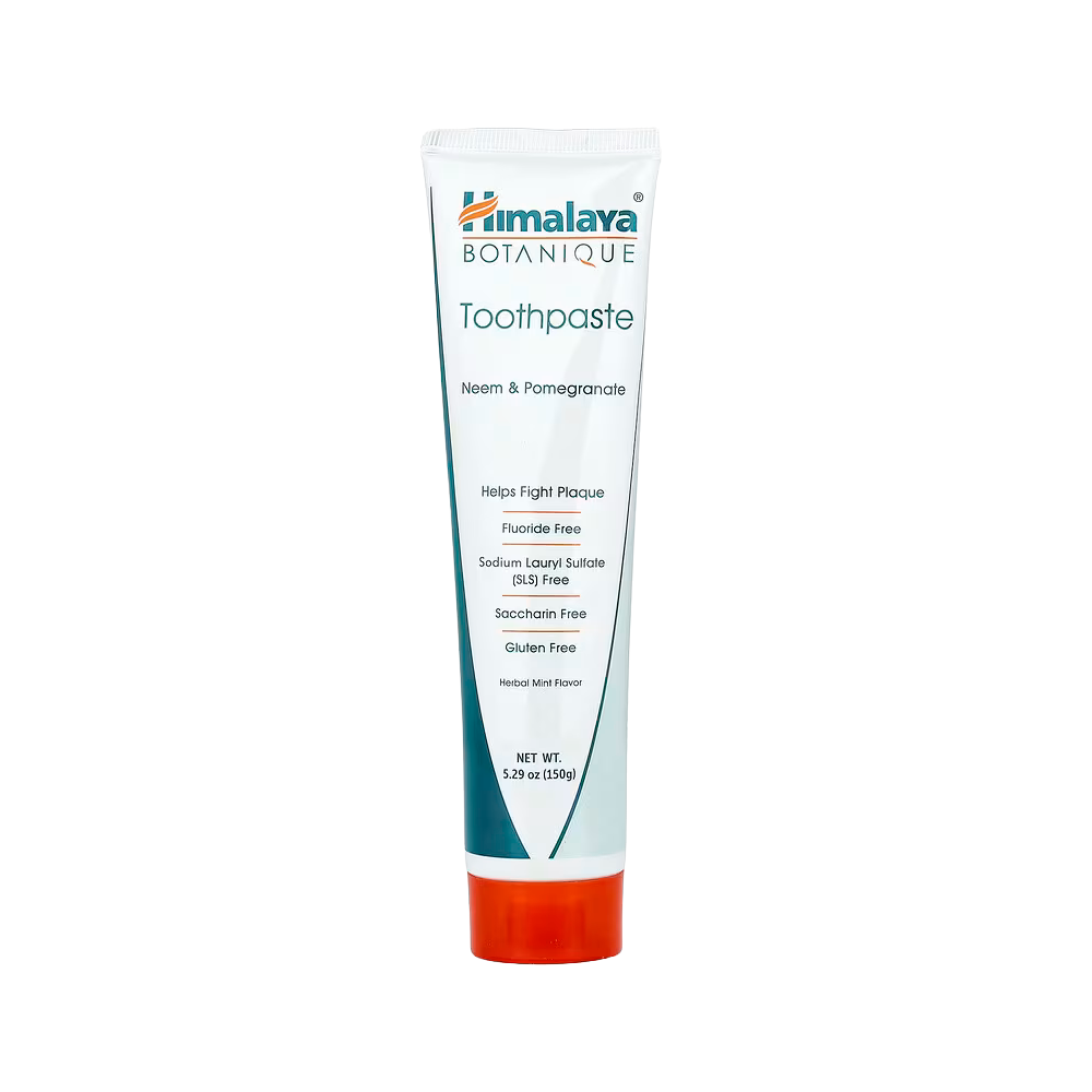 Himalaya, Botanique, Toothpaste, Neem & Pomegranate, Herbal Mint, 5.29 oz (150g)
