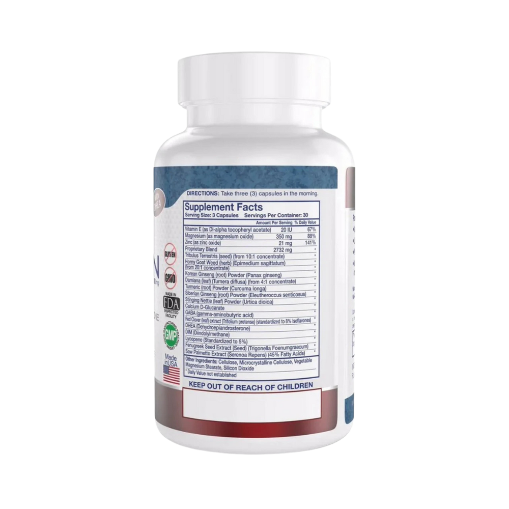 Intenergy, Biomen Testosterone Booster, 90 Veggie Caps