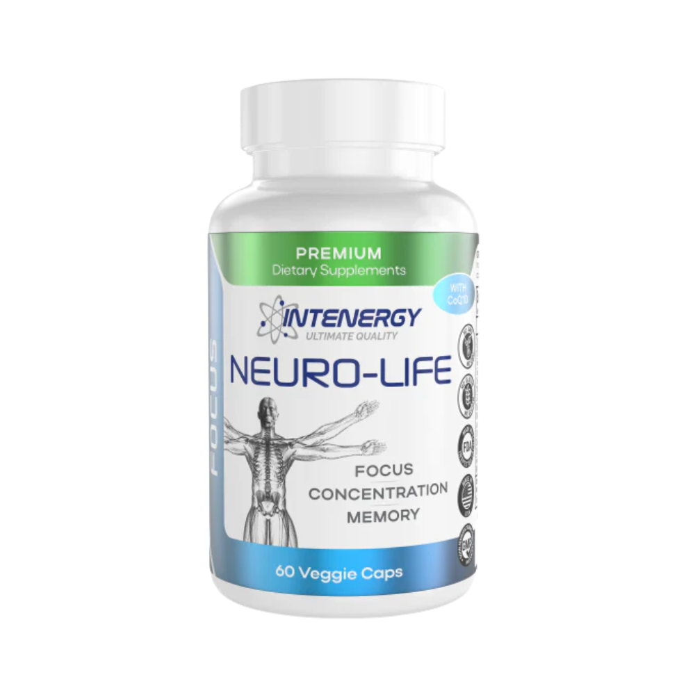 Intenergy, Neuro-Life, 60 Vegan Capsules