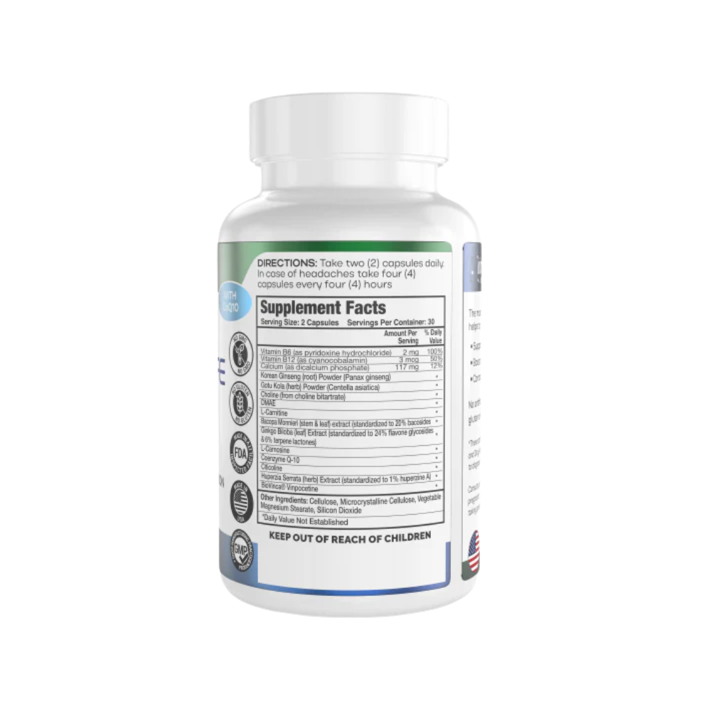 Intenergy, Neuro-Life, 60 Vegan Capsules