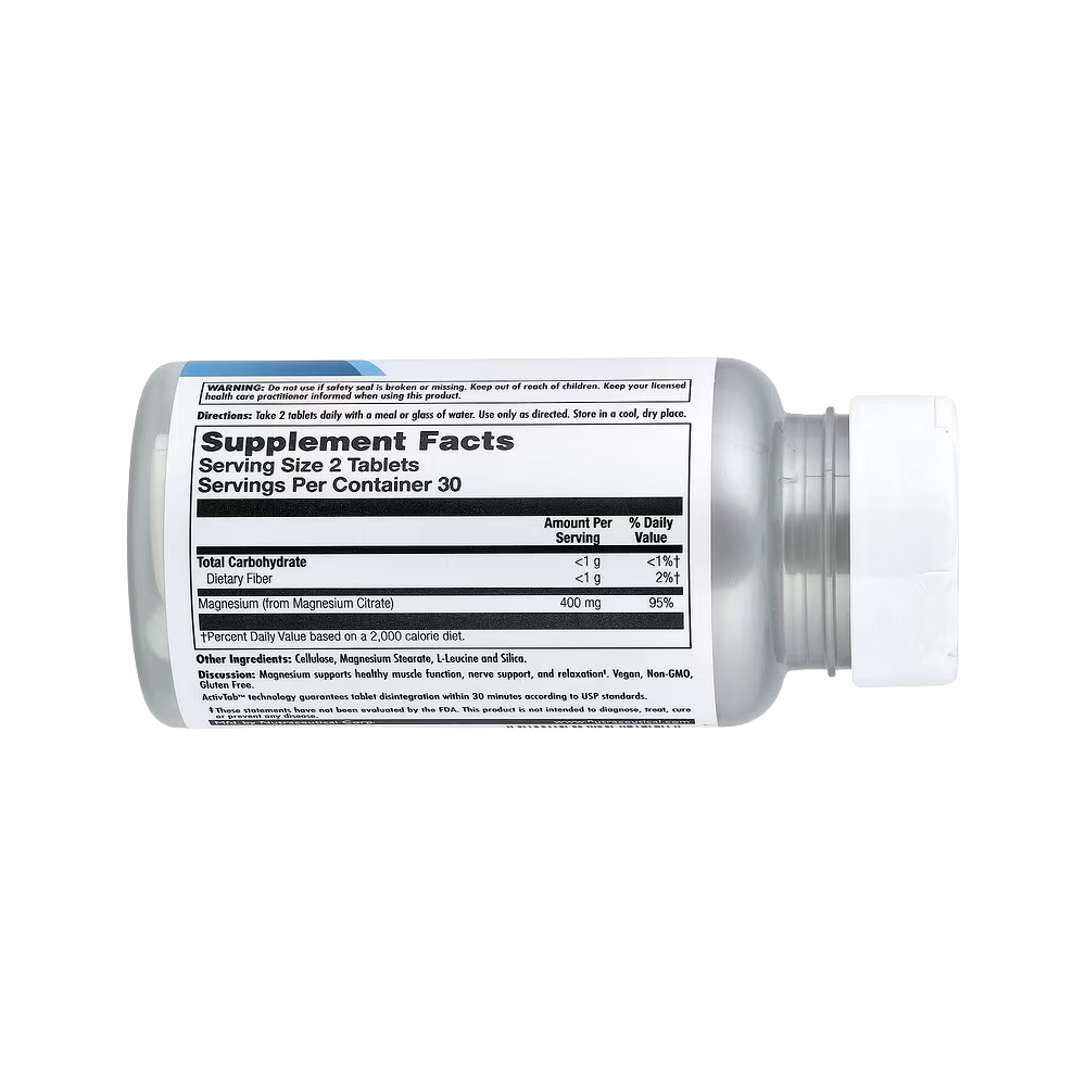 KAL, Magnesium Citrate, 60 tablets