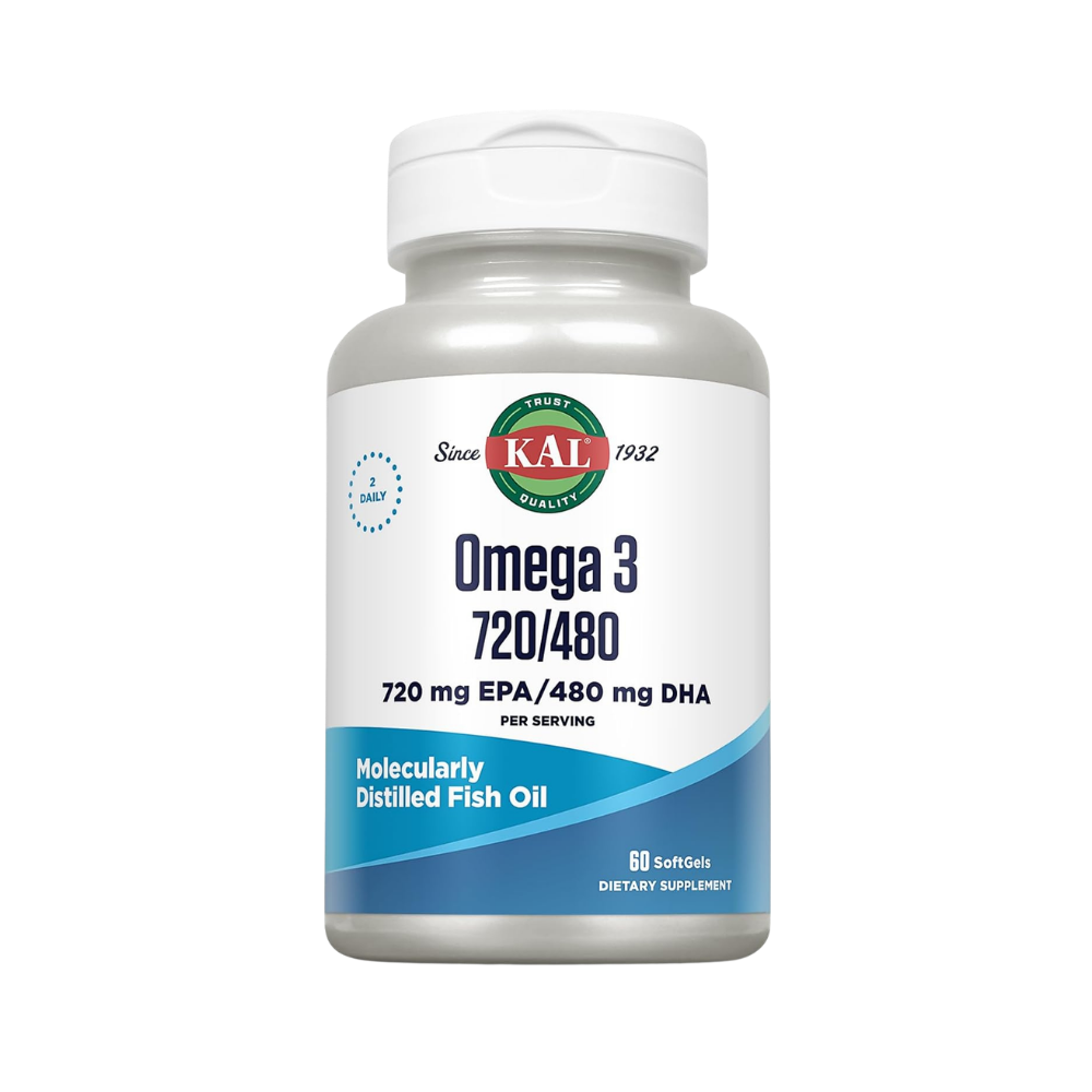 Kal, Omega 3, 720 EPA/480 DHA, 60 Softgels