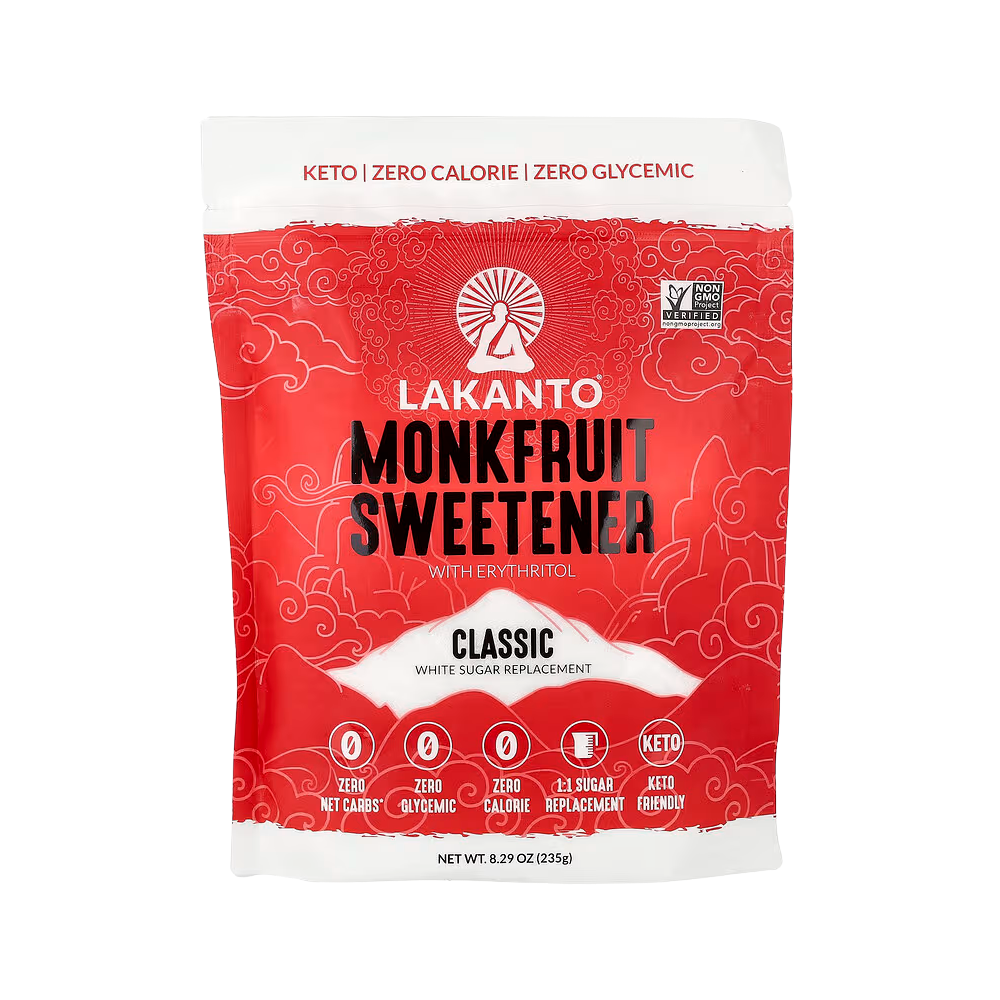 Lakanto, Monkfruit Sweetener with erythritol, 8.39 oz (235 g)