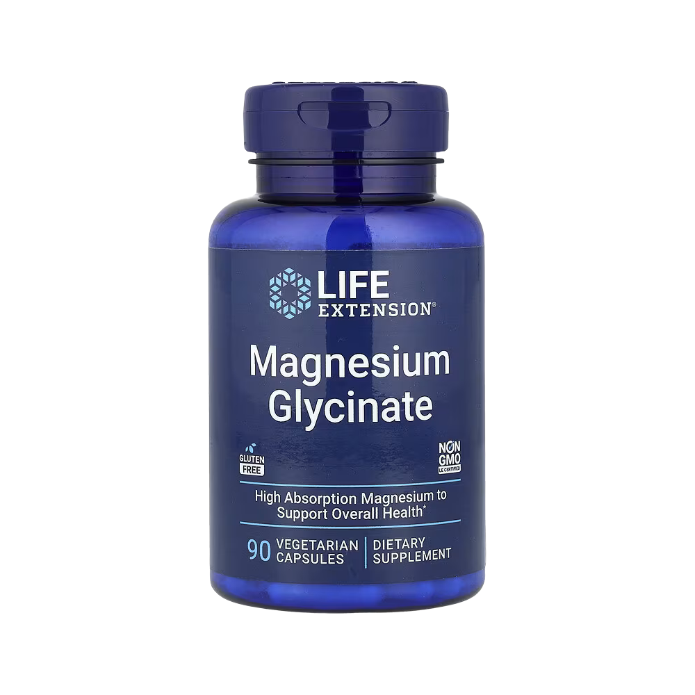 Life Extension, Magnesium Glycinate, 90 Vegetarian Capsules