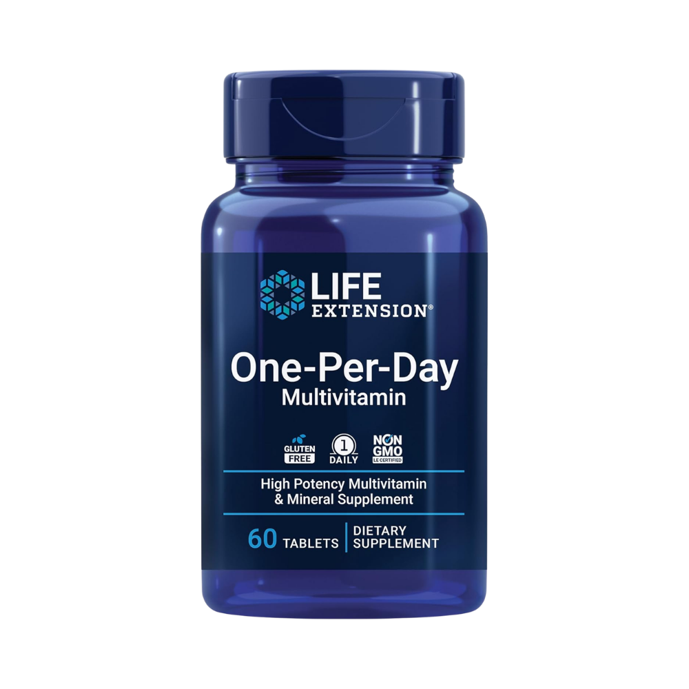 Life Extension, One- Per - Day Multivitamin, 60 tablets