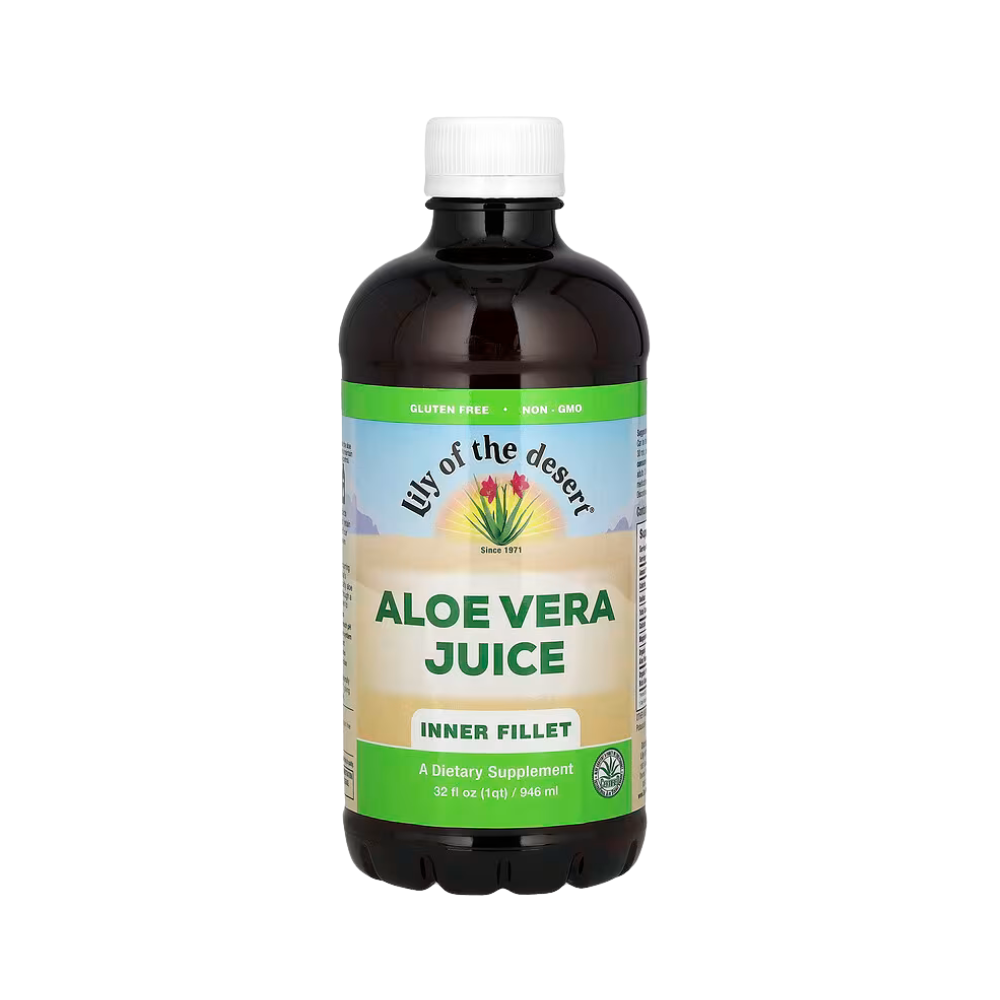 Lily of the desert, Aloe Vera Juice, inner fillet, 32 oz (1qt)