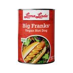 Loma Linda, Big Franks, Vegan Hot Dog, 6 franks 15oz (425g)