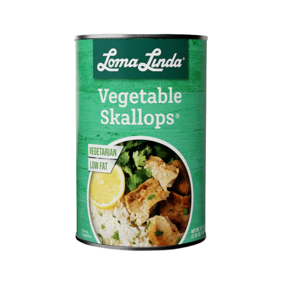 Loma Linda, Vegetable Skallops, 37.5 oz
