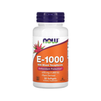 NOW Foods, E-1000 with Mixed Tocopherols 670 mg (1,000 IU), 50 Softgels