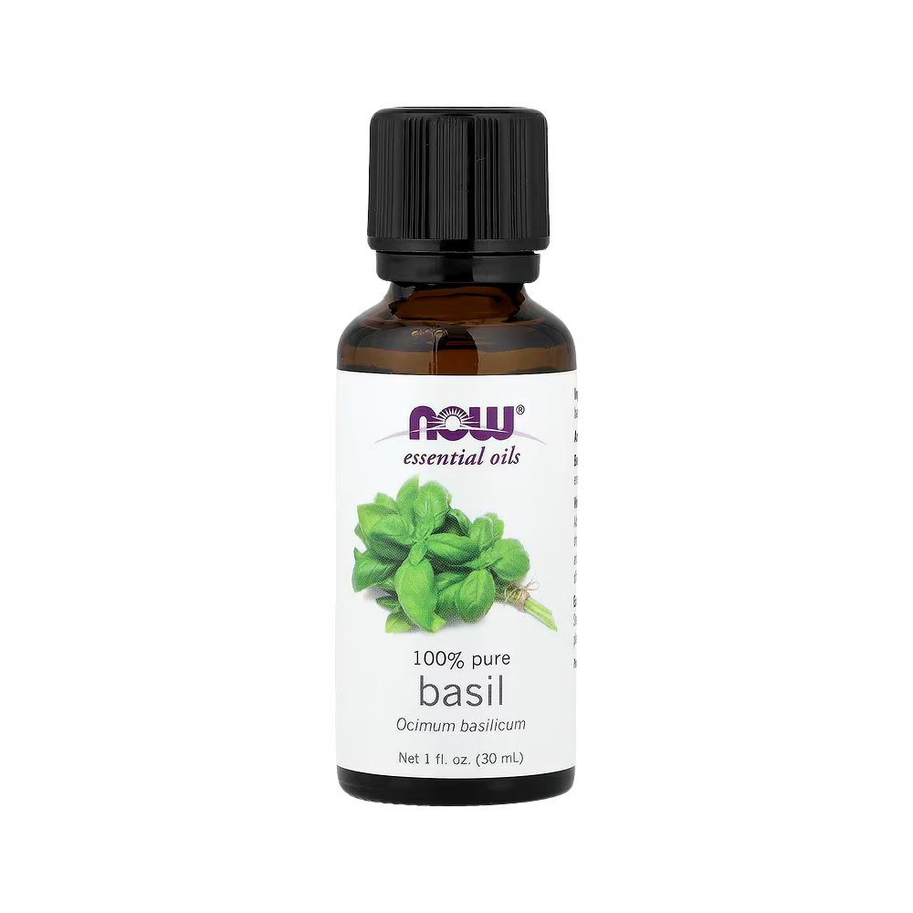 NOW Foods, Essential Oils, Basil, 1 fl oz (30 ml)