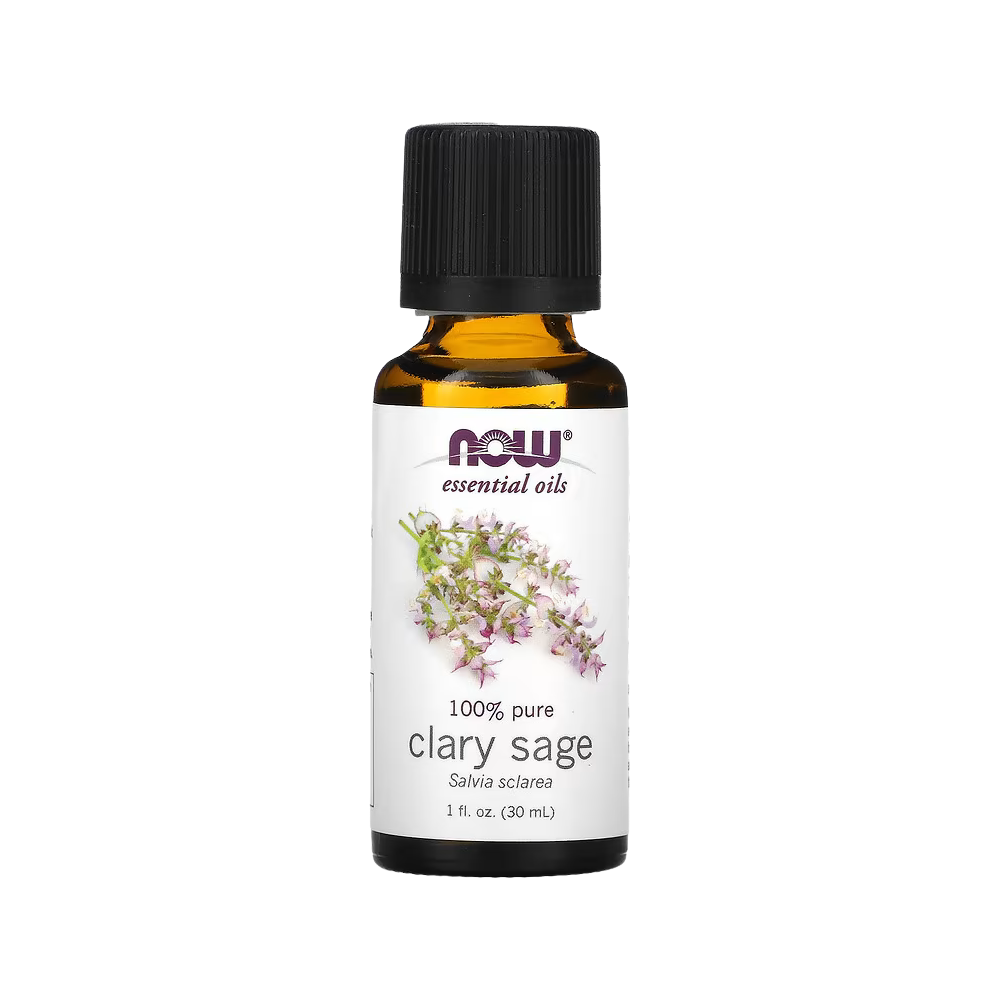 NOW Foods, Essential Oils, Clary Sage, 1 fl oz (30 ml)