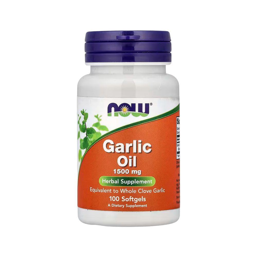 NOW Foods, Garlic Oil 1,500mg, 100 Softgels