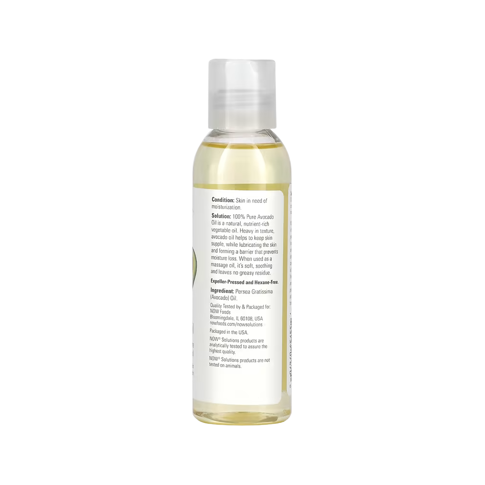 NOW Foods, Solutions, Avocado Oil, 4oz