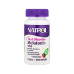Natrol, Melatonin, Fast Dissolve, Strawberry, 5mg, 90 Tablets