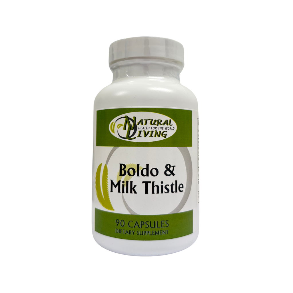 Natural Living, Boldo & Milk Thistle, 90 capsules