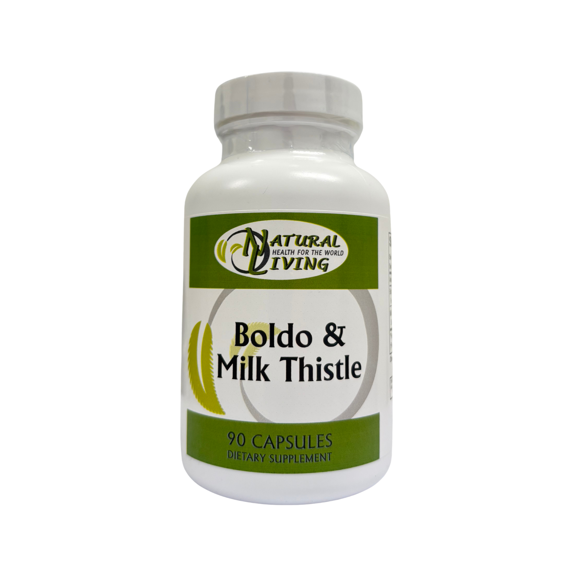 Natural Living, Boldo & Milk Thistle, 90 capsules