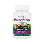 NaturesPlus, Animal Parade, Children's Chewable Multivitamin Supplement, Grape, 90 Animal-Shaped Tablets