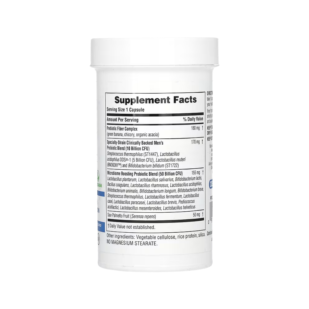 NaturesPlus, GI Natural, Probiotic Men, 60 Billion CFU, 30 Capsules